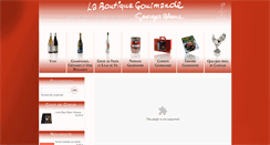 Desktop Screenshot of boutiquegourmande.com